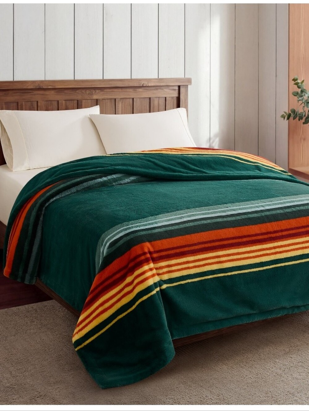 (6) Pendelton Hazel Creek Faux Fur  Luxe   Blanket